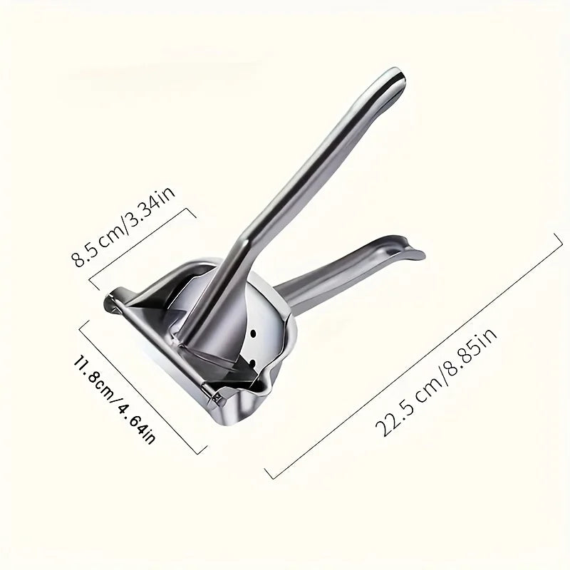 Stainless Steel Manual Juice Squeezer - 304 Kitchen Gadget for Fresh Citrus and Fruit Juices