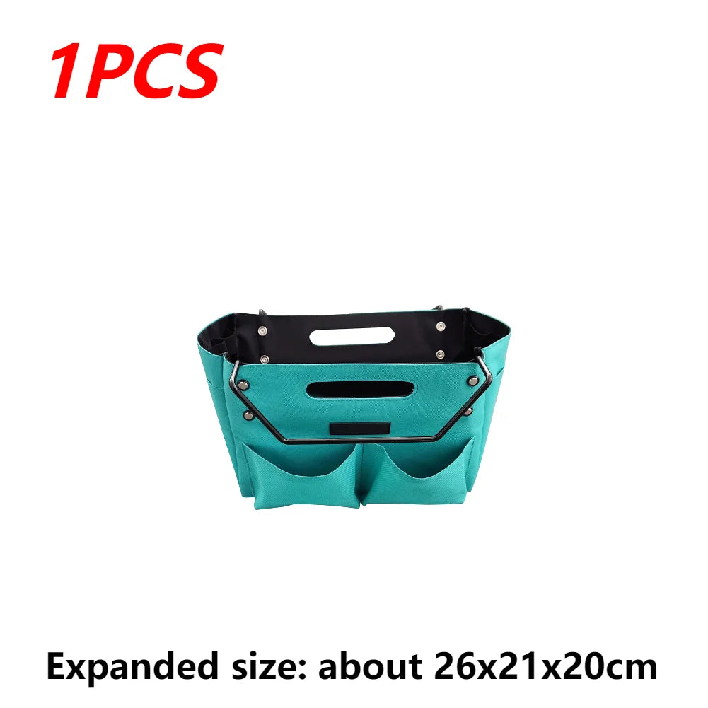 1-3PCS Telescoping Ladder Tool Bag - Portable Utility Tools Organizer with Pocket