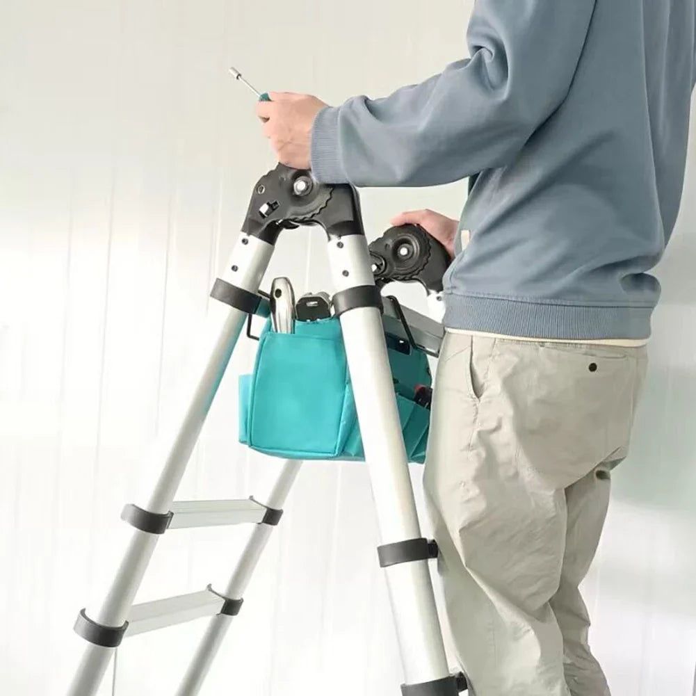 1-3PCS Telescoping Ladder Tool Bag - Portable Utility Tools Organizer with Pocket