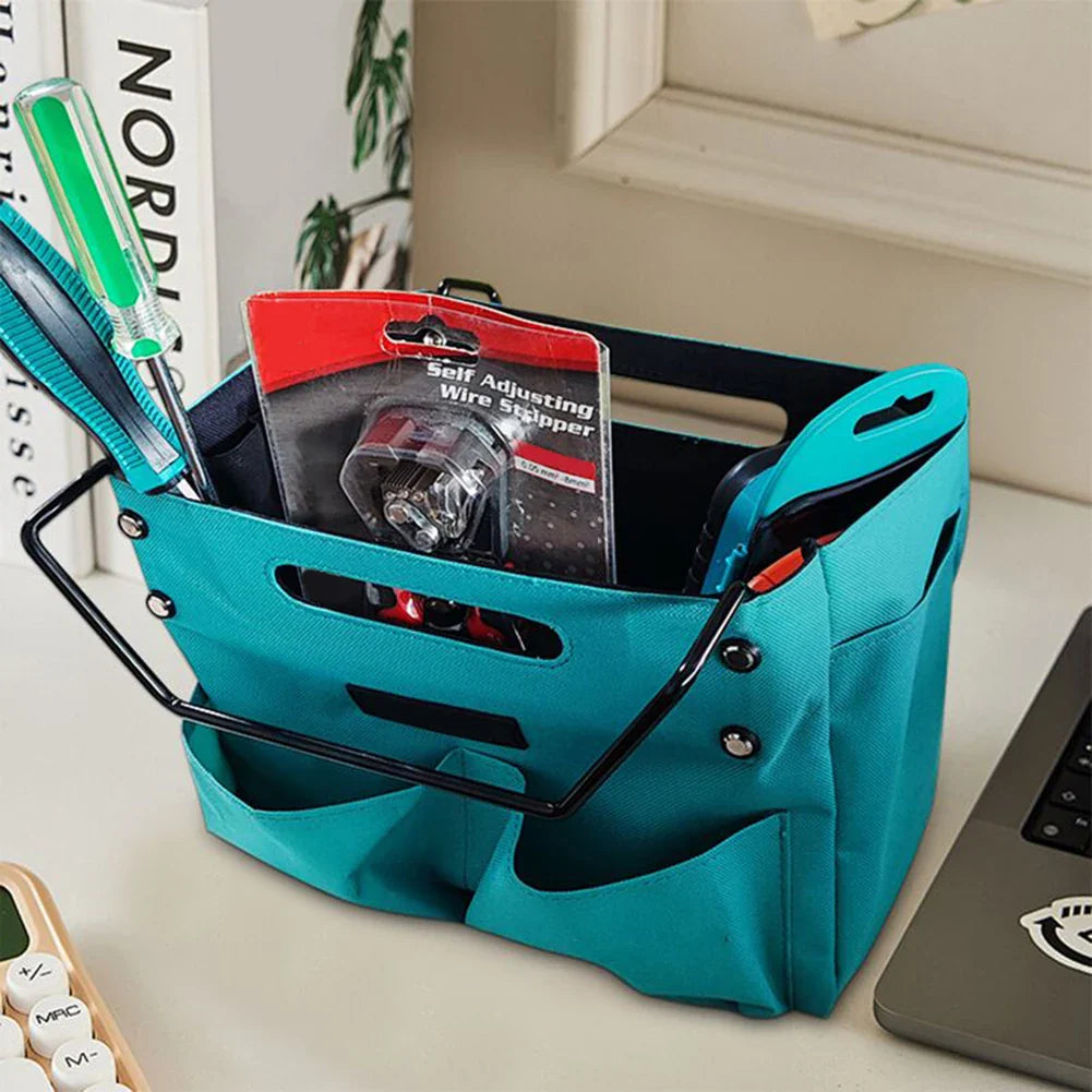 1-3PCS Telescoping Ladder Tool Bag - Portable Utility Tools Organizer with Pocket