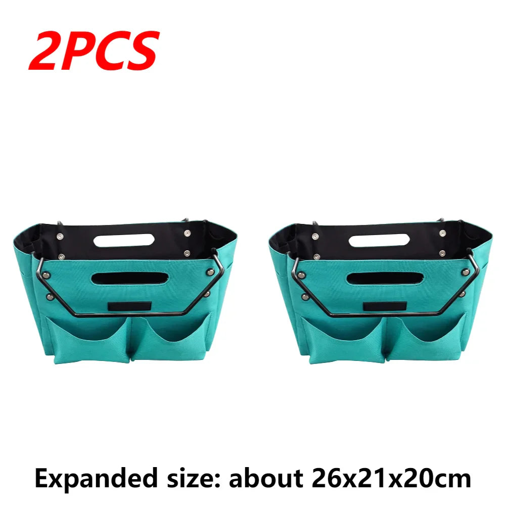 1-3PCS Telescoping Ladder Tool Bag - Portable Utility Tools Organizer with Pocket
